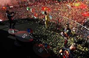 F1 Monza podium 2022