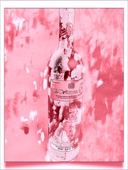 The art of a wine bottle