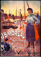 J. B. Moreau Vins et Spiritueux, c. 1910.