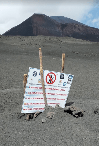 Etna warning