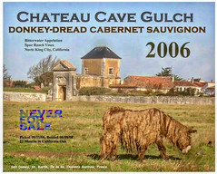 Cave Gulch Wine Label