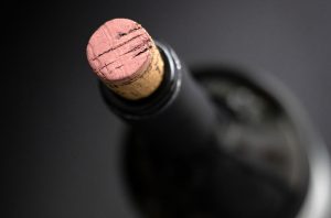 wine bottle with cork