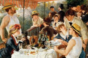 Luncheon of the Boating Party by Pierre-Auguste Renoir, 1881