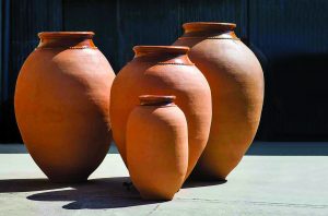 Amphora and clay wines