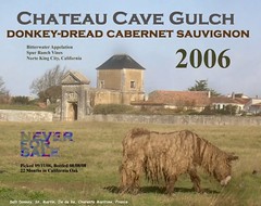 Chateau Cave Gulch Wine Label