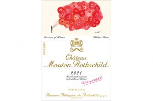 Château Mouton Rothschild 2021 label