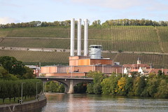 Würzburg: Heizkraftwerk an der Friedensbrücke