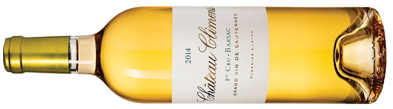 Bottle of Château Climens, Premier Grand Cru Classé Barsac 2014