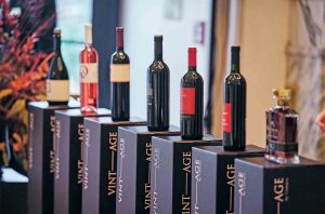 Range of wine varieties offered in the region
