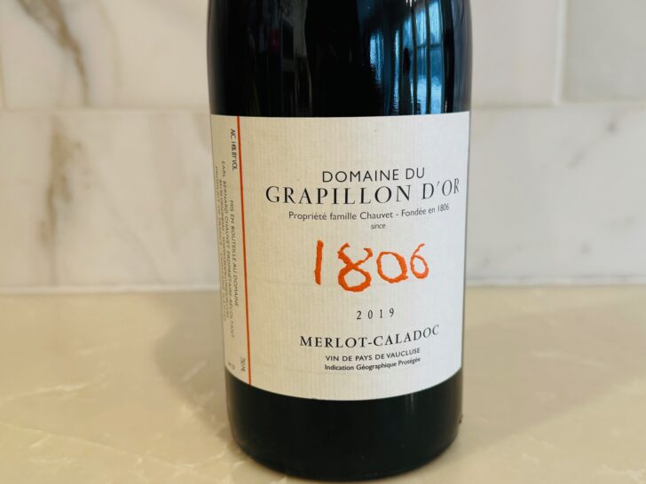 2019 Domaine du Grapillon d'Or 1806 Merlot - Caladoc