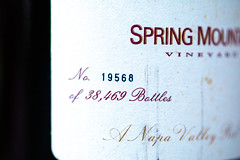 2001 Spring Mountain Vineyards Elivette
