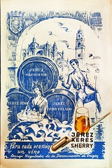 Jerez Xere?s Sherry Para cada ocasio?n un vino, c. 1950s