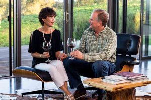 Freeman winery owners Ken and Akiko Freeman