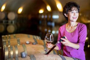 Freeman Winery's winemaker Akiko Freeman