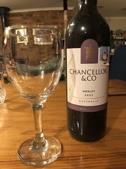 the CHANCELLOR MERLOT was a nice drop for $4.50