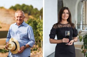 Vinos de La Luz founder Ricardo F. Nunez Founder and Nataliia Burlachenko, Brand Ambassador and CEO/Co-Founder of Big Wines