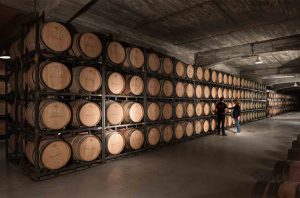 Cellar at Bodegas Frontaura in DO Toro, Spain