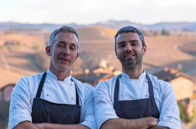 Emanuel Marengo (left) and Massimo Corso, chefs:proprietors, Osteria Veglio Photo by Tom Hyland