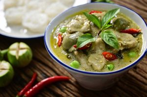 Green Thai curry