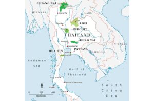 Thailand Map