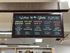 Wines by the glass