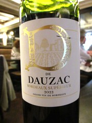 [Fr] DAUZAC Bordeaux Superieur 2022 - La Taverne Royale, Le Touquet {32 €} (10.09.24) [3760342 270697]