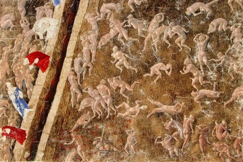 The Edge of Phlegethon, by Botticelli, c. 1480-1495, via University of Aix-Marseille