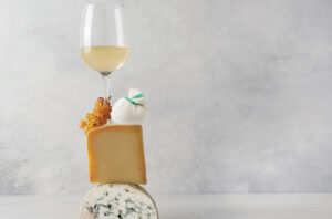 Cheese and wine