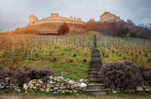 Sümeg castle, north of Lake Balaton in Hungary