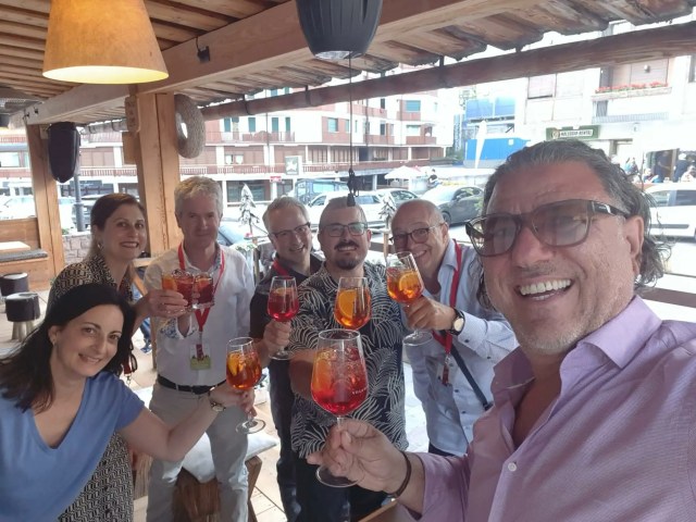 International wine media behaving badly in Cortina