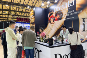 Decanter stand at ProWine Shanghai 2024