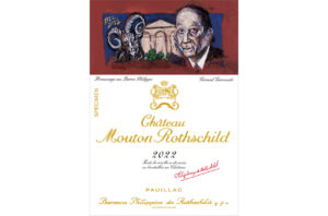 Château Mouton Rothschild 2022 label