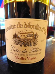 [Fr] DOMAINE DE MOULIN D'OLI Cotes du Rhone 202 - Le Cafe Parisien, Paris {26 €} (28.11.24)