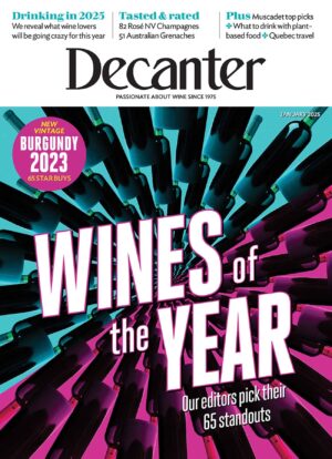 Decanter magazine January 2025