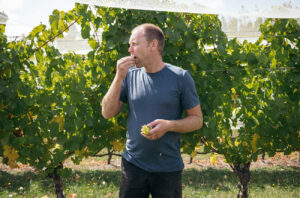 Ocean Eight winemaker Mike Aylward