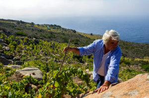 Francesco Carfagna of Altura Vigneto, Giglio island