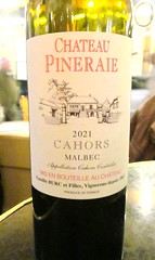 [Fr] Chateau PINERALE Cahors 2021 - Boulevard Brasserie, Covent Garden {£36.95} (14.03.25)