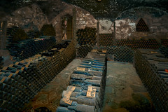 Classic Tuscan Wine Cellar