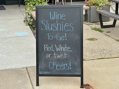 Wine slushies to go in Zelienople