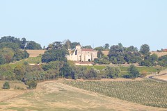 Le château de Pouypardin depuis Heux